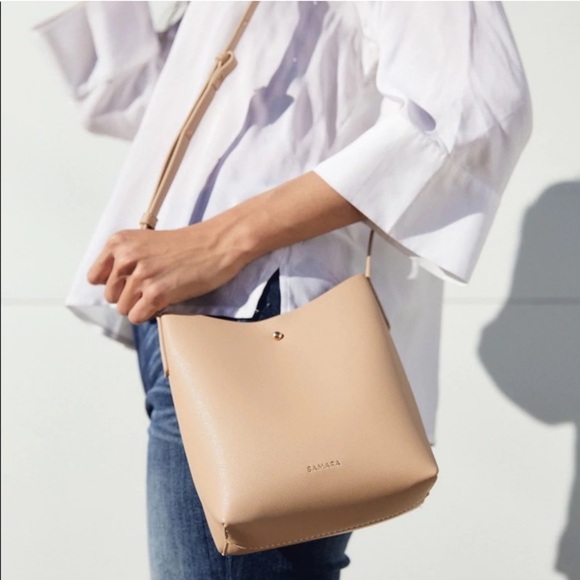 Anthropologie SAMARA Vegan Leather Shoulder Bag